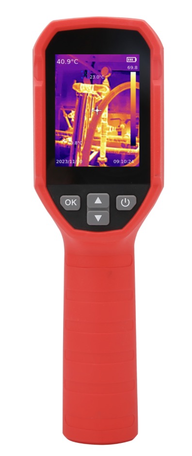 Infrarød termometer UNI-T UTi716S; 3,6 V; 1x2,6 Ah batt.