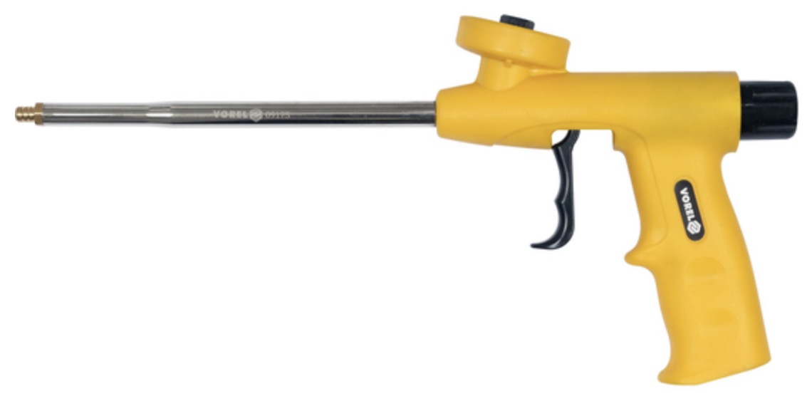 Montering av skumpistol Vorel 09175; 330 mm