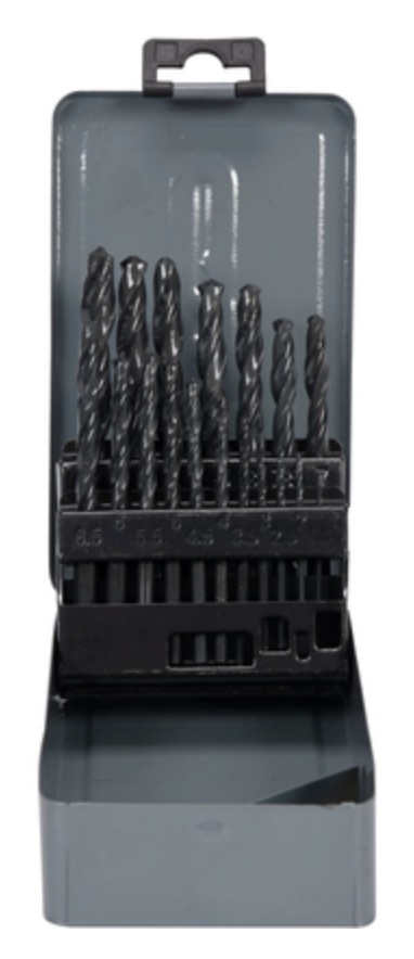 Metallborsett Vorel 22190; 1-10 mm; 19 stk