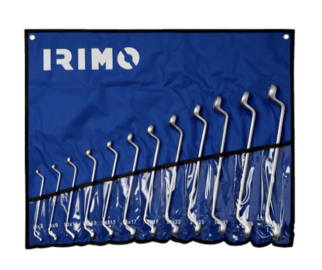 Hylsenøkkelsett Irimo 15-12-W; 6-32 mm; 12 stk