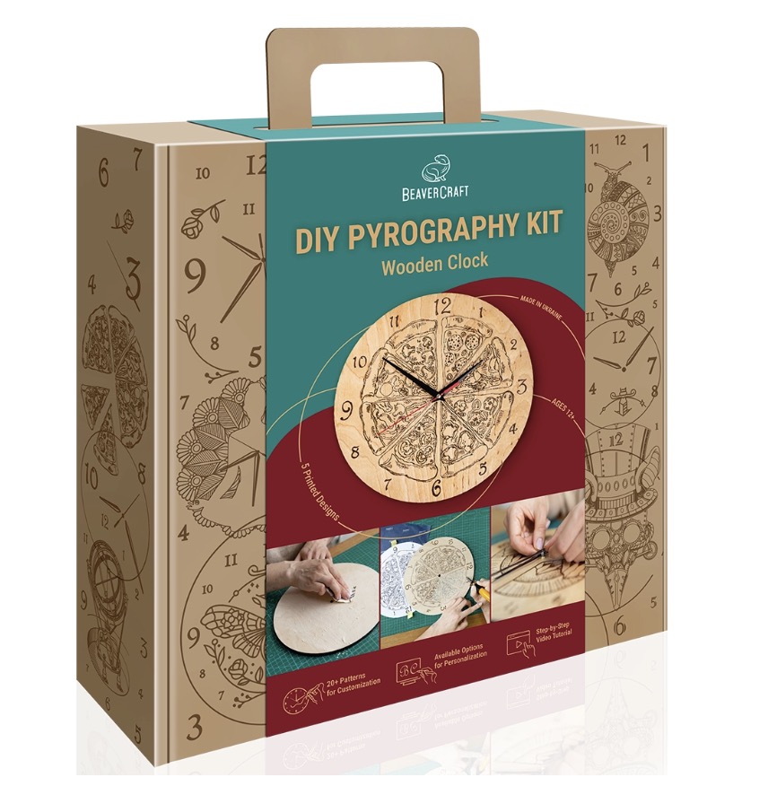 Sett BeaverCraft DIY-P-CLOCK