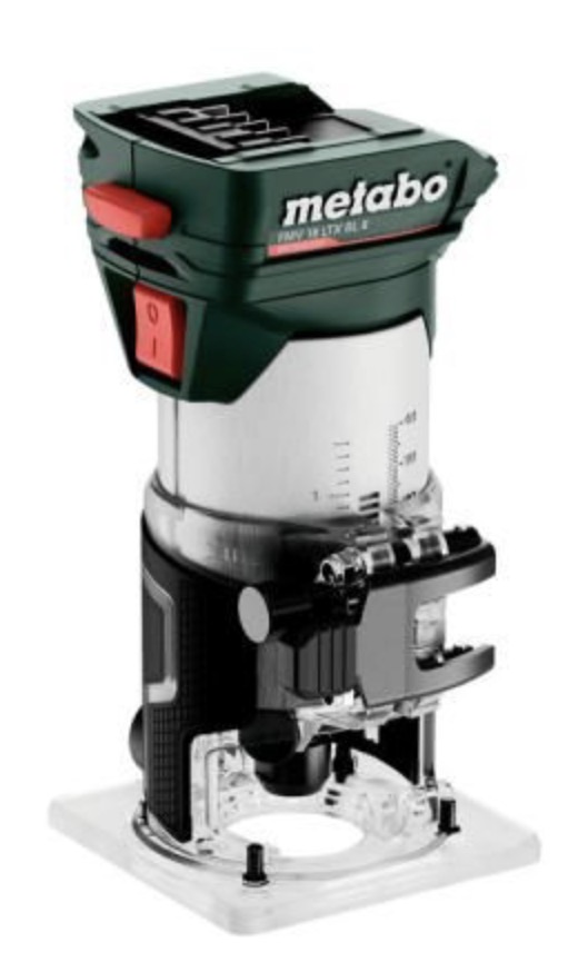 Håndoverfres Metabo FMV 18 LTX BL 8; 18 V (uten batteri og lader)