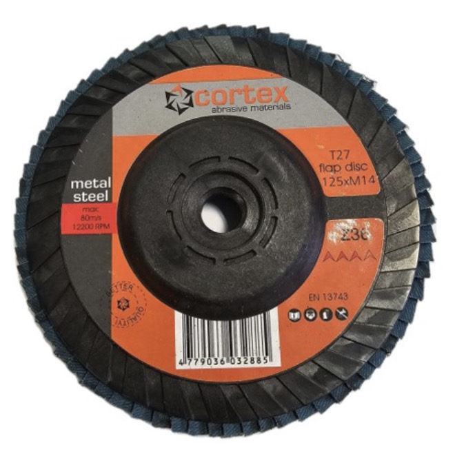 Lamellrondeller Cortex 30913; 125 mm; P36