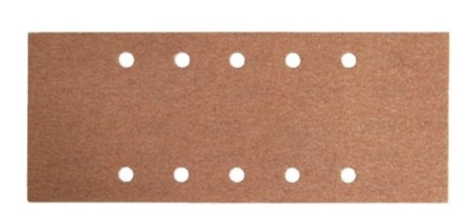 Sandpapir til planslipere Cortex 31417; 115x230 mm; P80; 5 stk
