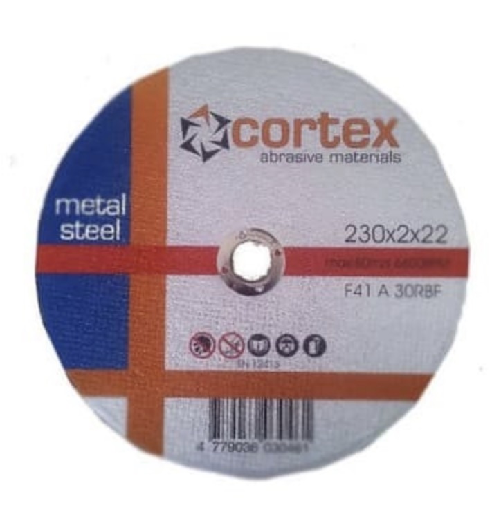 Abrasiv kappeskive Cortex 18208; 230x2,0x22,2 mm