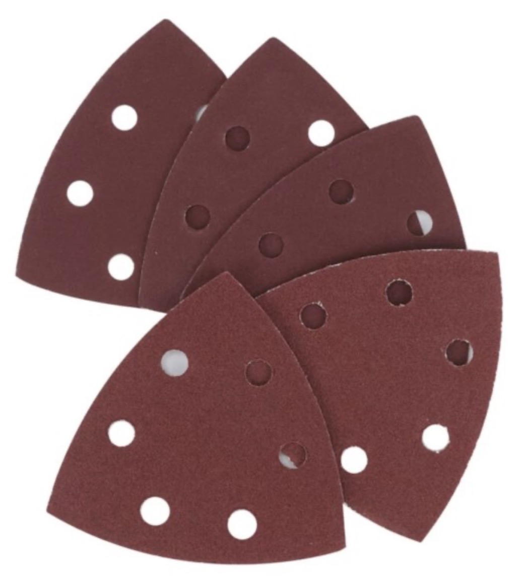 Sandpapir til deltaslipere Cortex 31409; 94x94 mm; P60; 5 stk