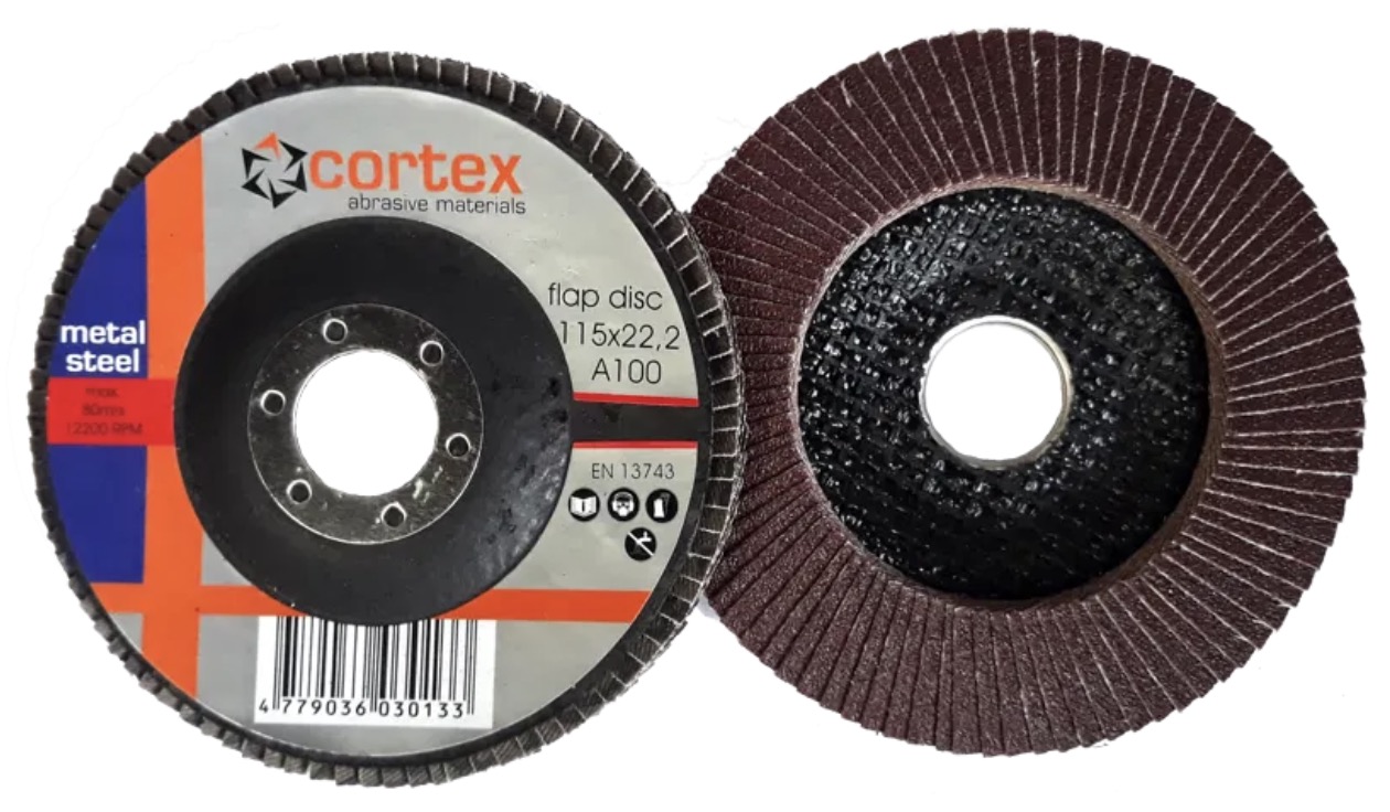Lamellrondeller Cortex 14003; 115x22 mm; P100