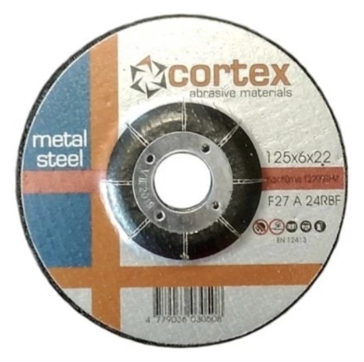 Slipeskive Cortex 18280; 125x6 mm