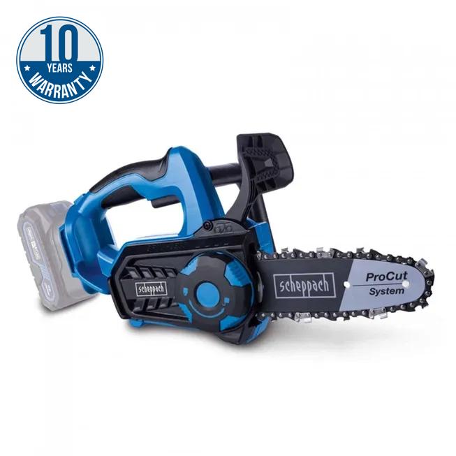 Motorsag Scheppach BC-TCS200-X; 20 V; 20 cm sverd (uten batteri og lader)