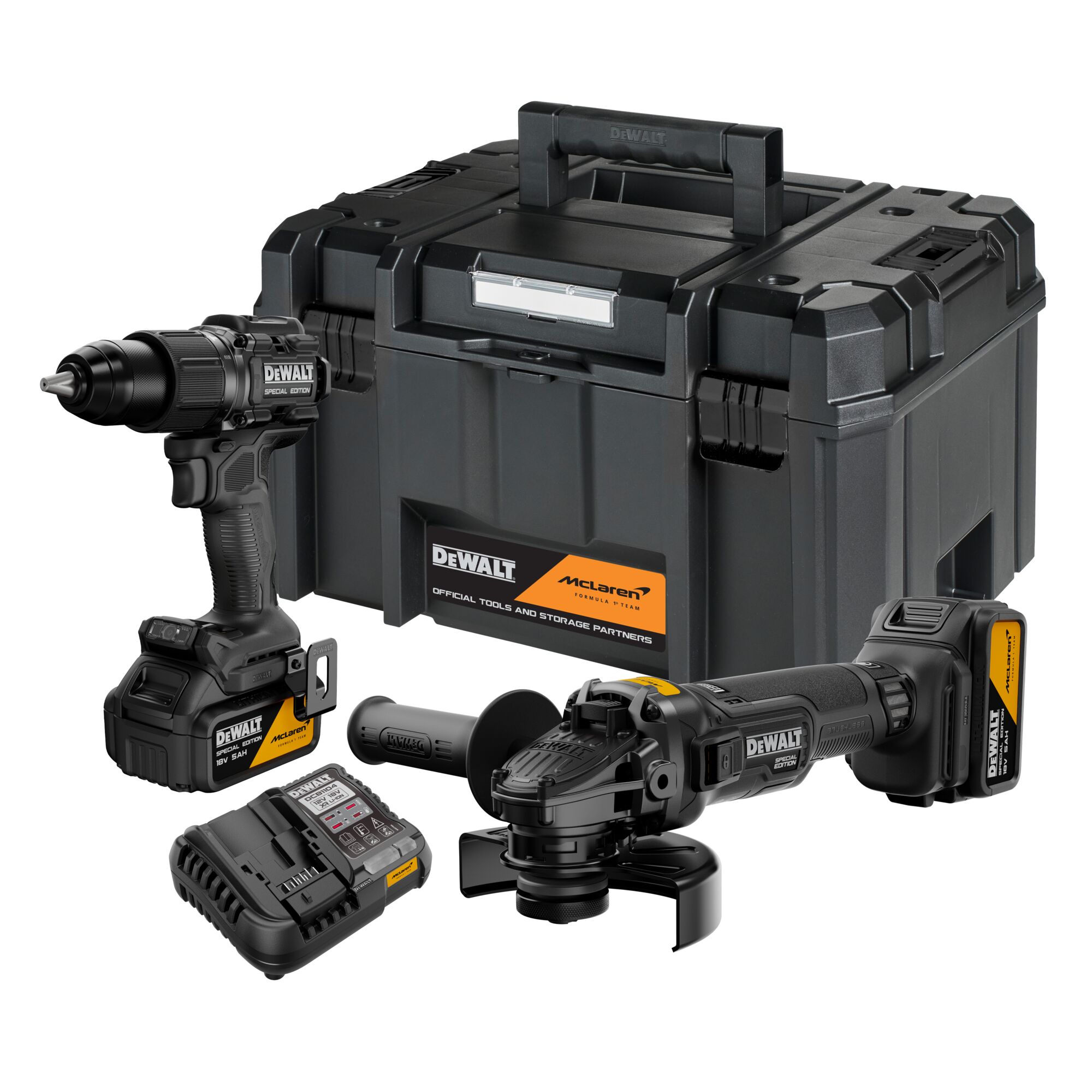 Verktøysett DeWalt DCK2223MP2T; 18 V; 2x5,0 Ah batt.