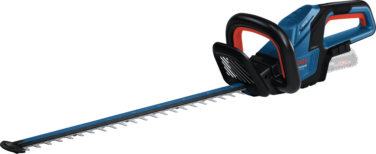 Trådløse hekksakser Bosch PRO GHE 18V-60 (II); 18 V; 60 cm (uten batteri og lader)