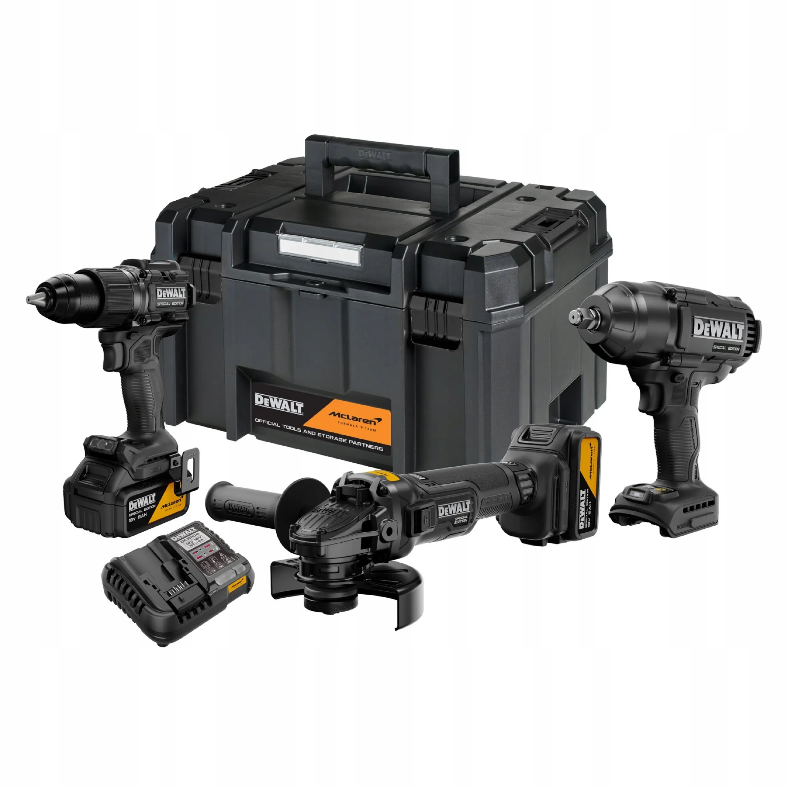 Verktøysett DeWalt DCK3222MP2T-QW; 18 V; 2x5,0 Ah batt.