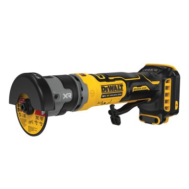 Batteridrevet vinkelsliper DeWalt DCG430N-XJ; 18 V; 76 mm (uten batteri og lader)