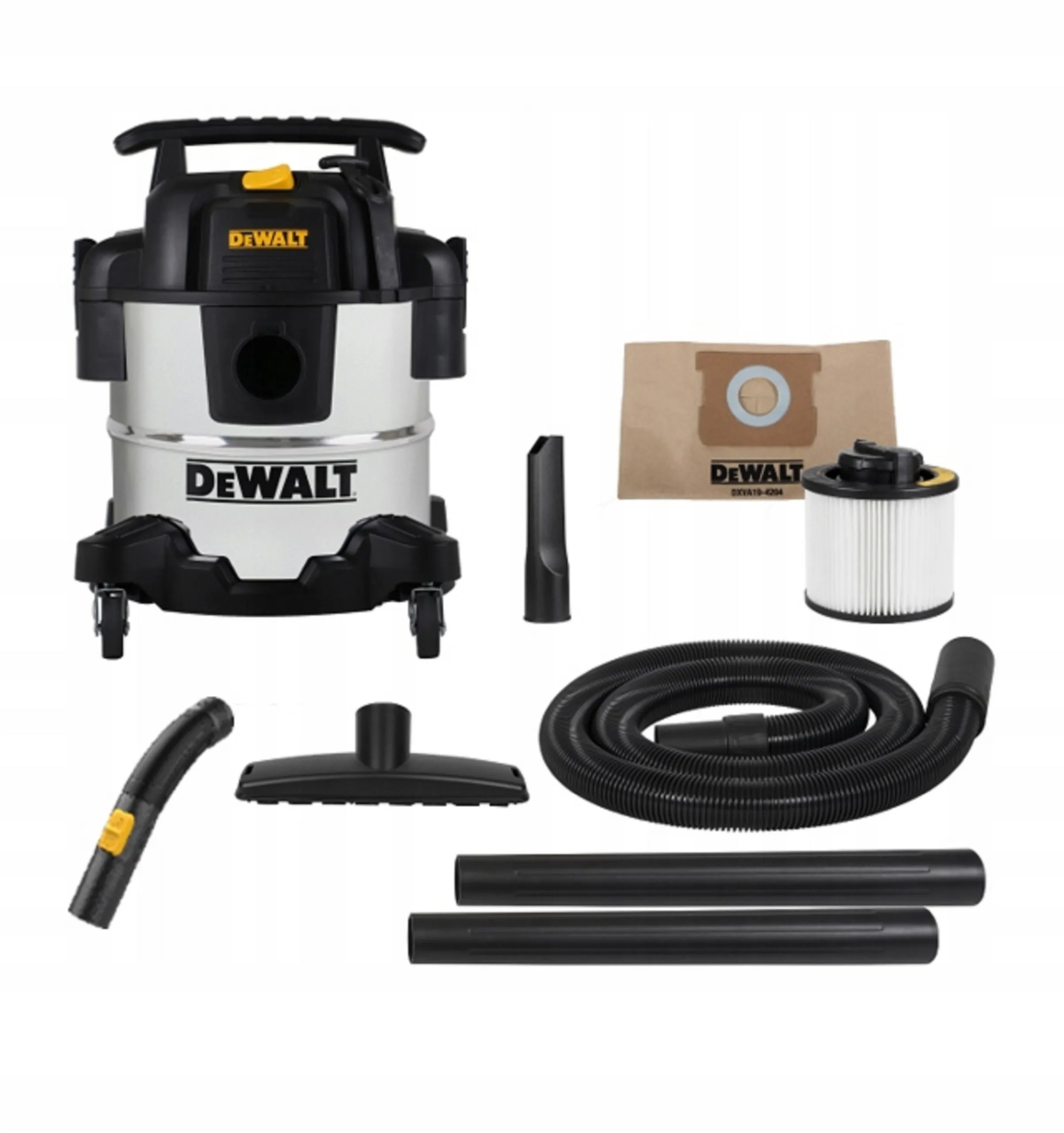 Industriell støvsuger DeWalt DXV20SC; 1050 W; 20 l