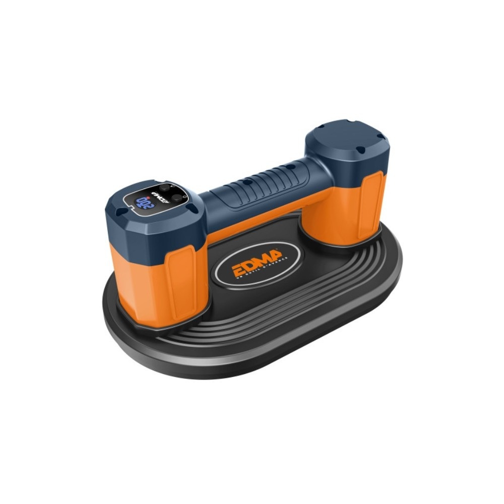 Vakuumplate EDMA 269755; 12 V; 160 kg; 1x1,5 Ah batt.