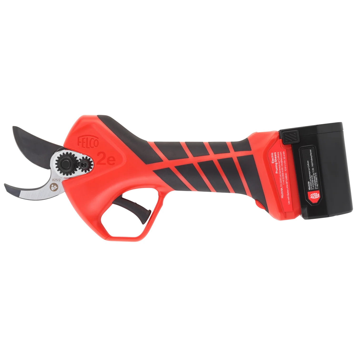 Hagesaks Felco 2e; 10,8 V; 27 mm; 1x3,0 Ah batt.