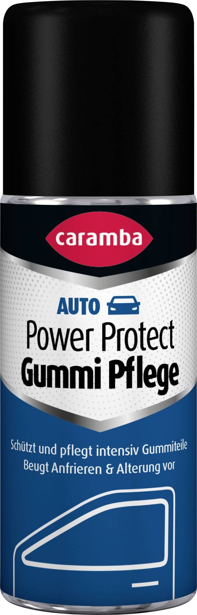 Vaskemiddel for plast Caramba Gummipflege Power Protect; 75 ml