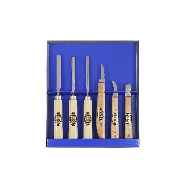 Meisel og knivsett Kirschen 3406 SB; 6 stk