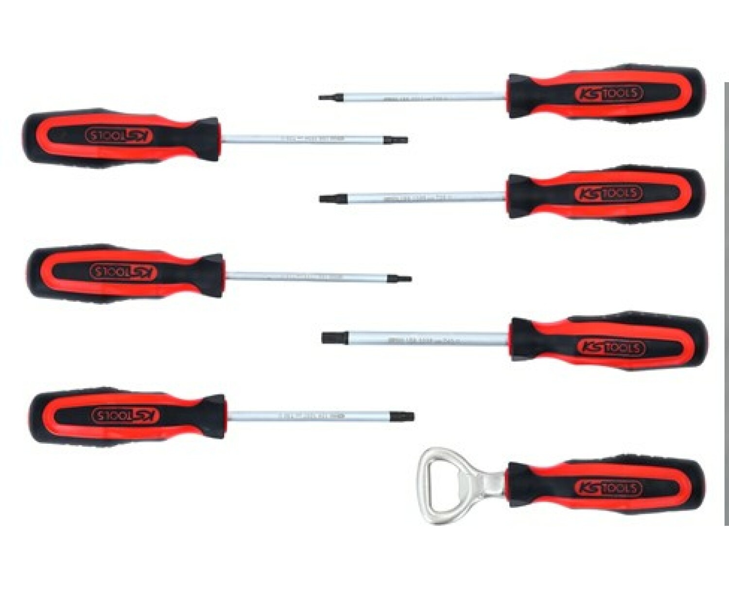 Skrutrekkersett KsTools 159.0035; Torx; 6 stk