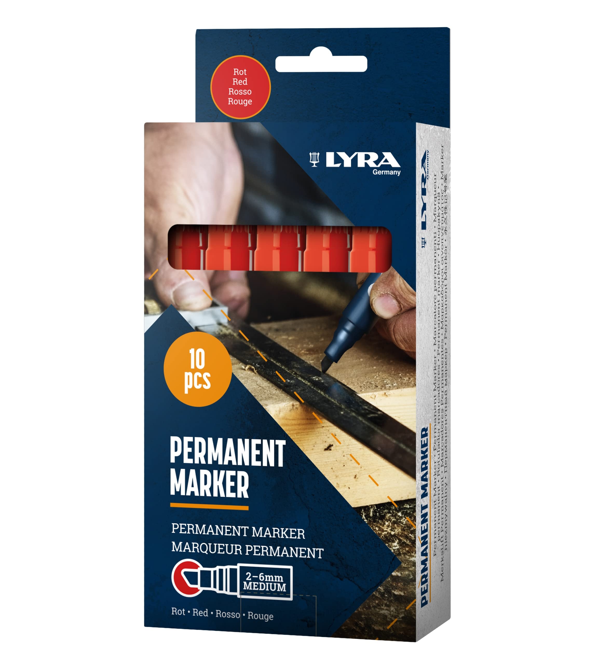 Merkepenn Lyra 4010017; 2-6 mm