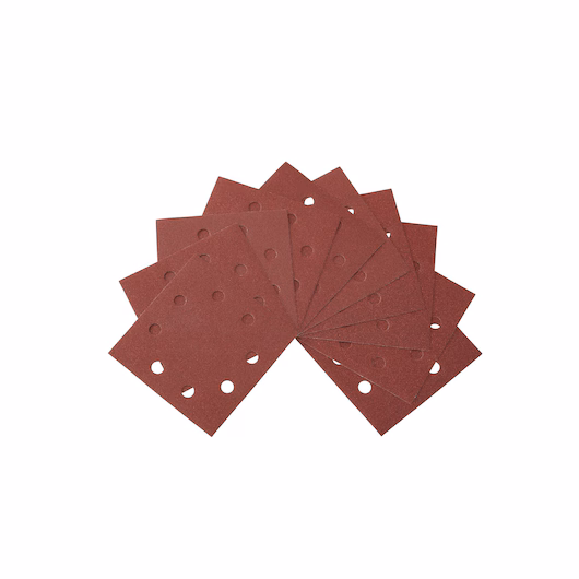 Sandpapir til planslipere DeWalt DT3023; 115x115 mm; K120; 10 stk