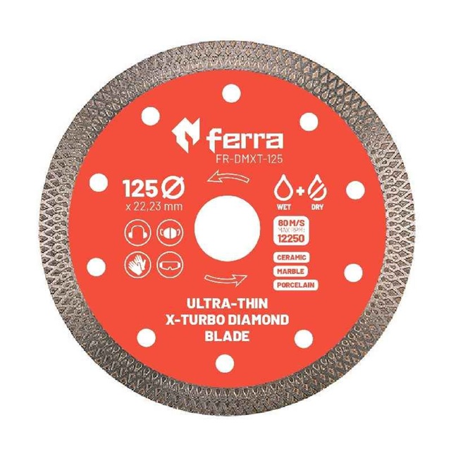 Diamantkappeskive Ferra FR-DMXT-125; 125 mm