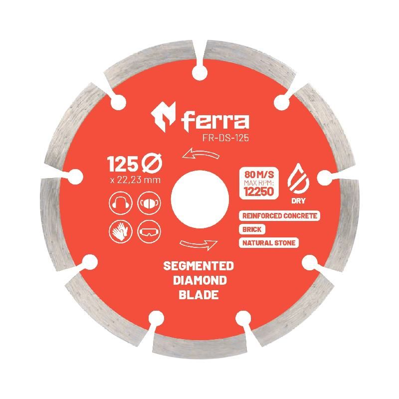 Diamantkappeskive Ferra FR-DS-125; 125 mm