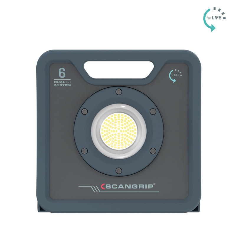 Lykt Scangrip NOVA 6 C+R; 6000 lm