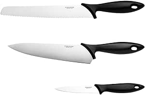 Knivsett, 3 stk. Fiskars Essential 1065583