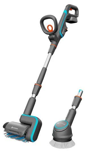 Trådløs kost Gardena Multi Cleaner Aquabrush Universal 04/18V P4A; 18 V; 1x2,5 Ah batt.