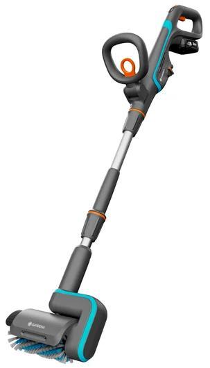 Terrassebørste Gardena AquaBrush Patio 03/18V P4A Solo; 18 V (uten batteri og lader)