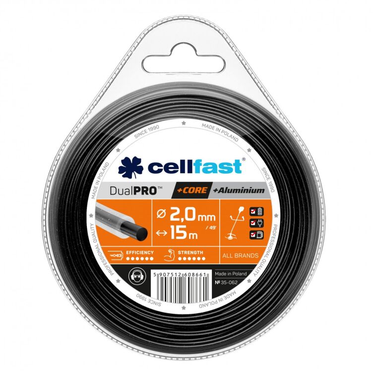 Trimmertråd Cellfast 35-062; 15 m