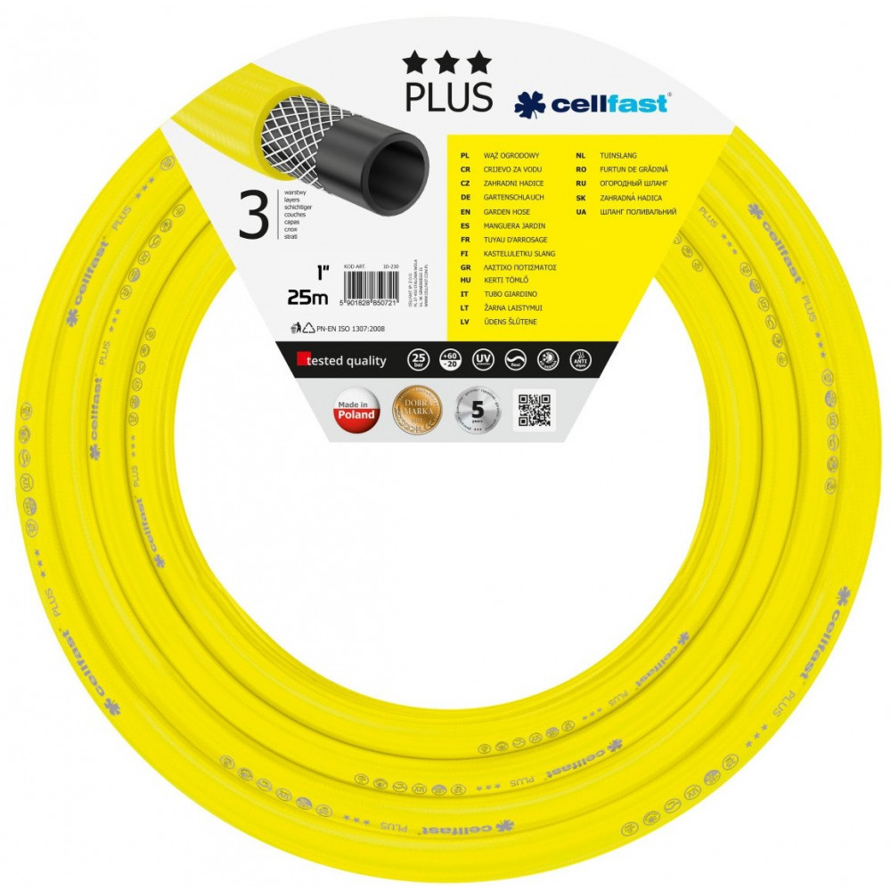 Vannslange Cellfast 10-230; 25 m