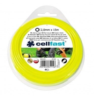 Trimmertråd Cellfast 35-014; 15 m; 3 mm