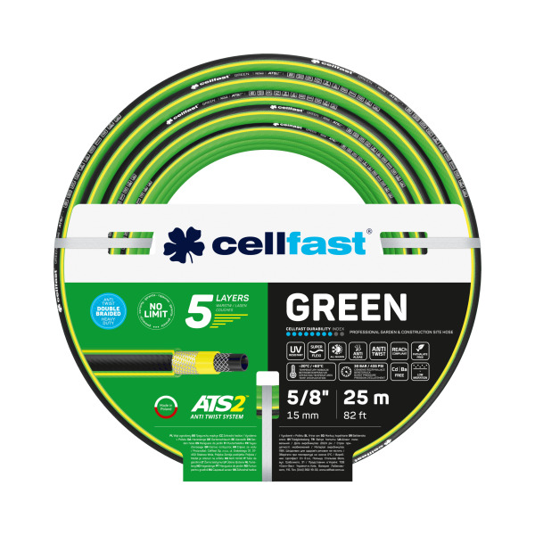 Vannslange Cellfast ATS2 15-110; 25 m; 5/8''