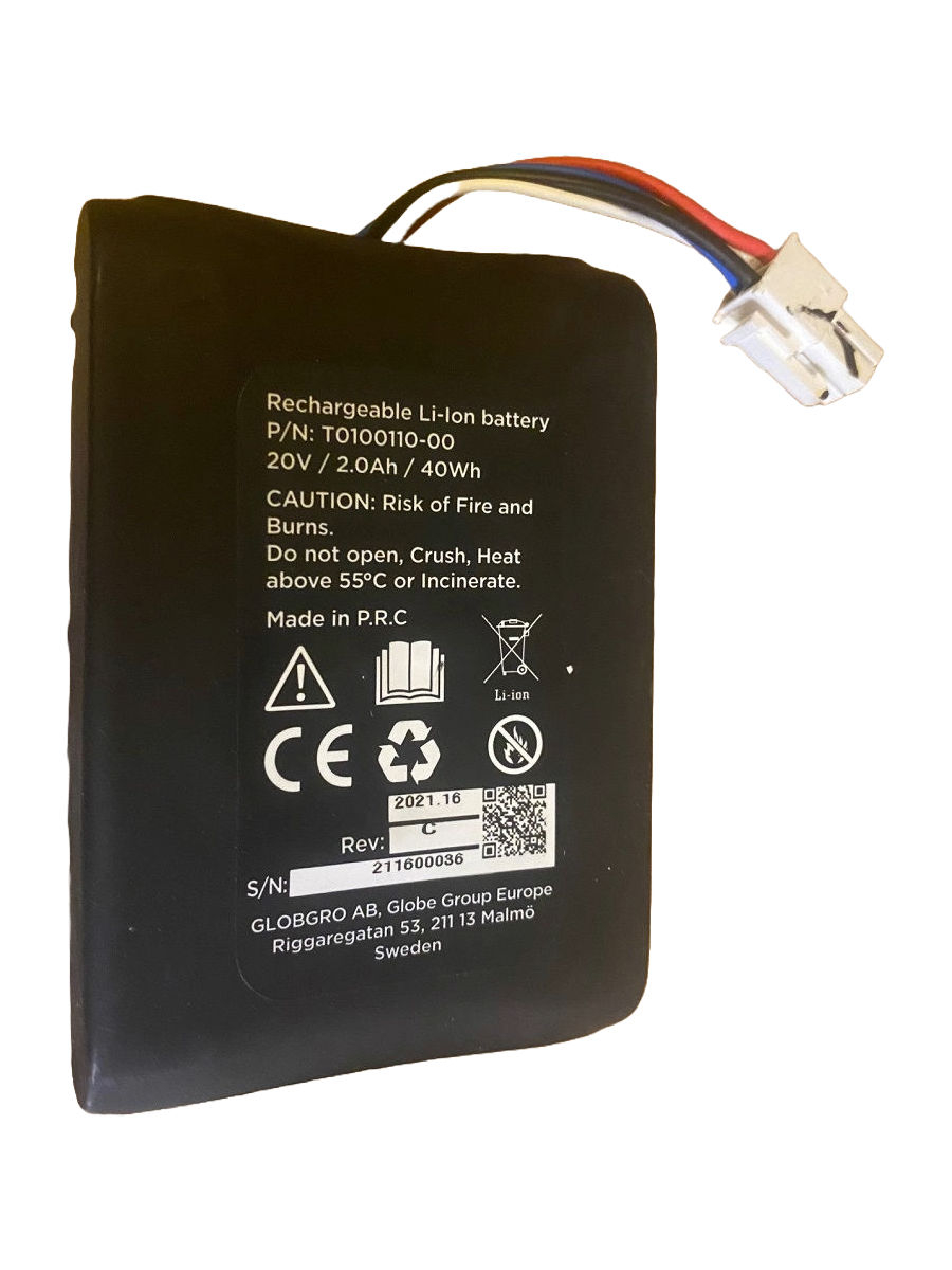 Batteri Greenworks R0100999-00; 20 V; 2 Ah; Li-ion