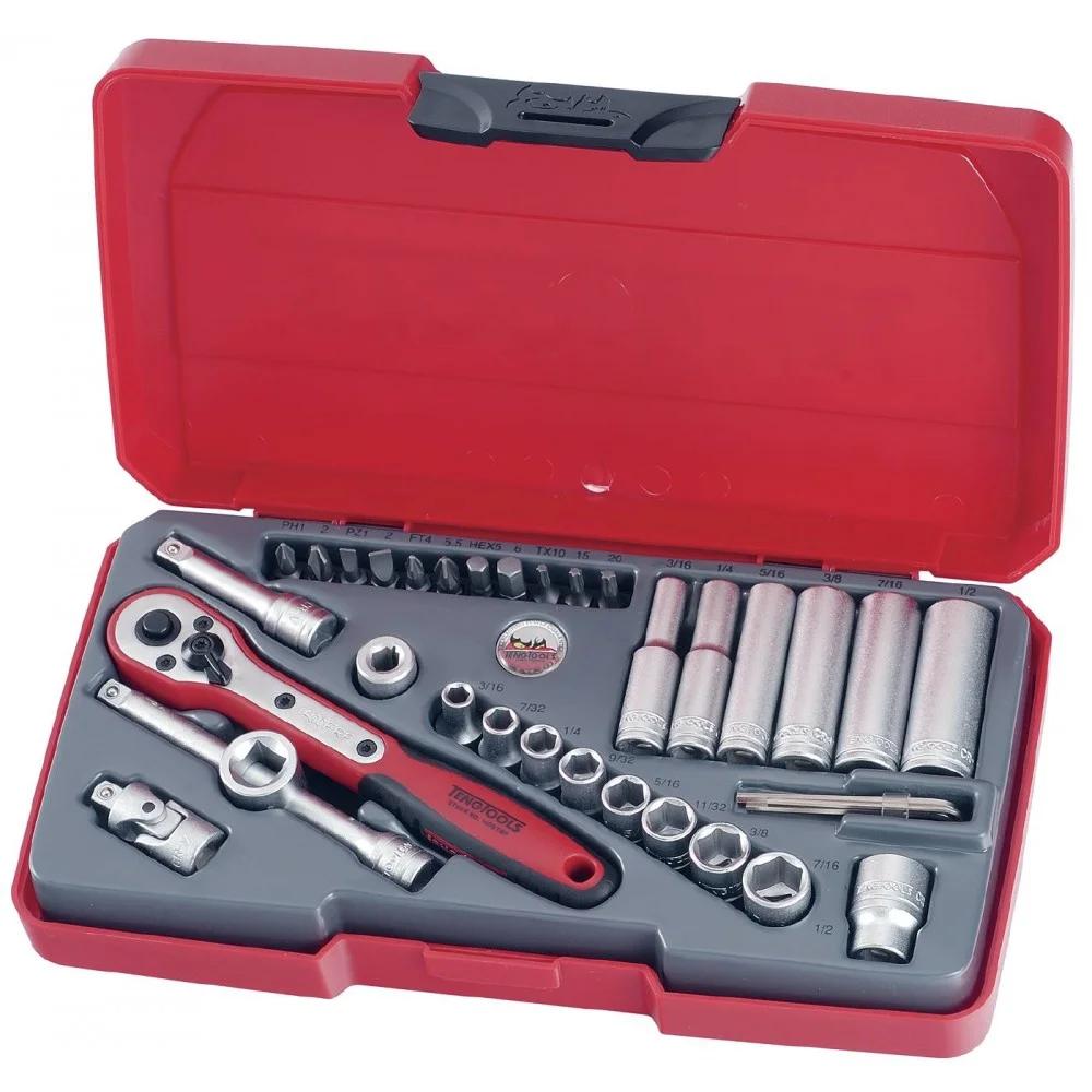 Verktøysett Teng Tools T1435AF; 1/4''; 35 stk