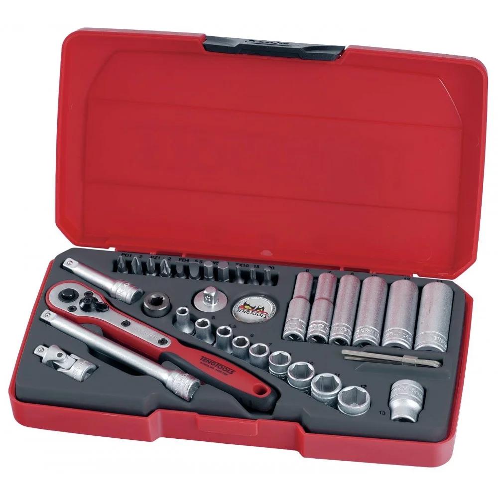 Verktøysett Teng Tools T1436; 1/4''; 36 stk