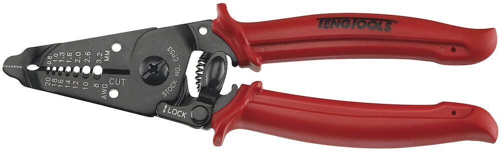 Avisoleringstang Teng Tools CP53; 180 mm