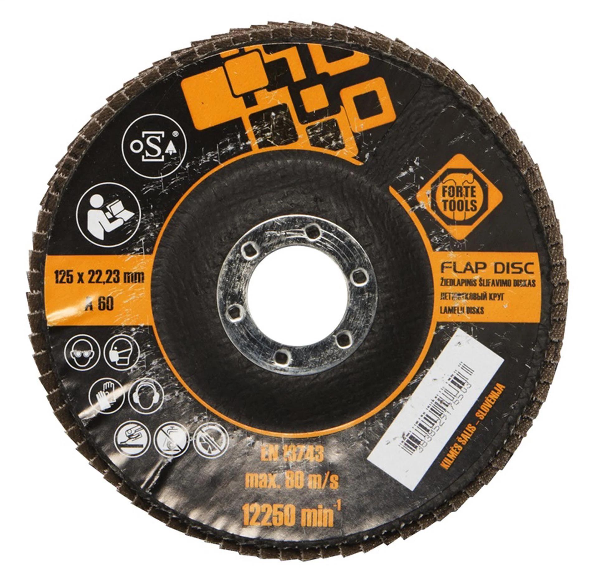 Slipeskive Forte Tools 368546; 125x22,23 mm