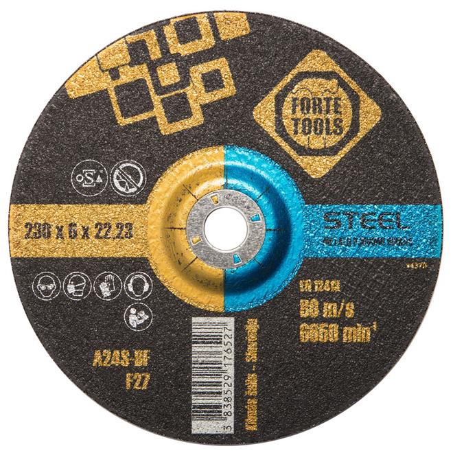 Slipeskive Forte Tools 374347; 230x6,5x22,23 mm
