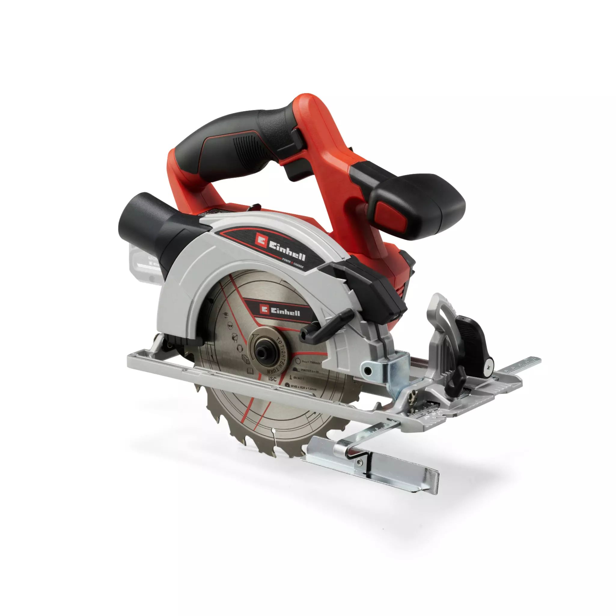 Batteridrevet sirkelsag Einhell TE-CS 18/165-1 Li - Solo; 18 V (uten batteri og lader)