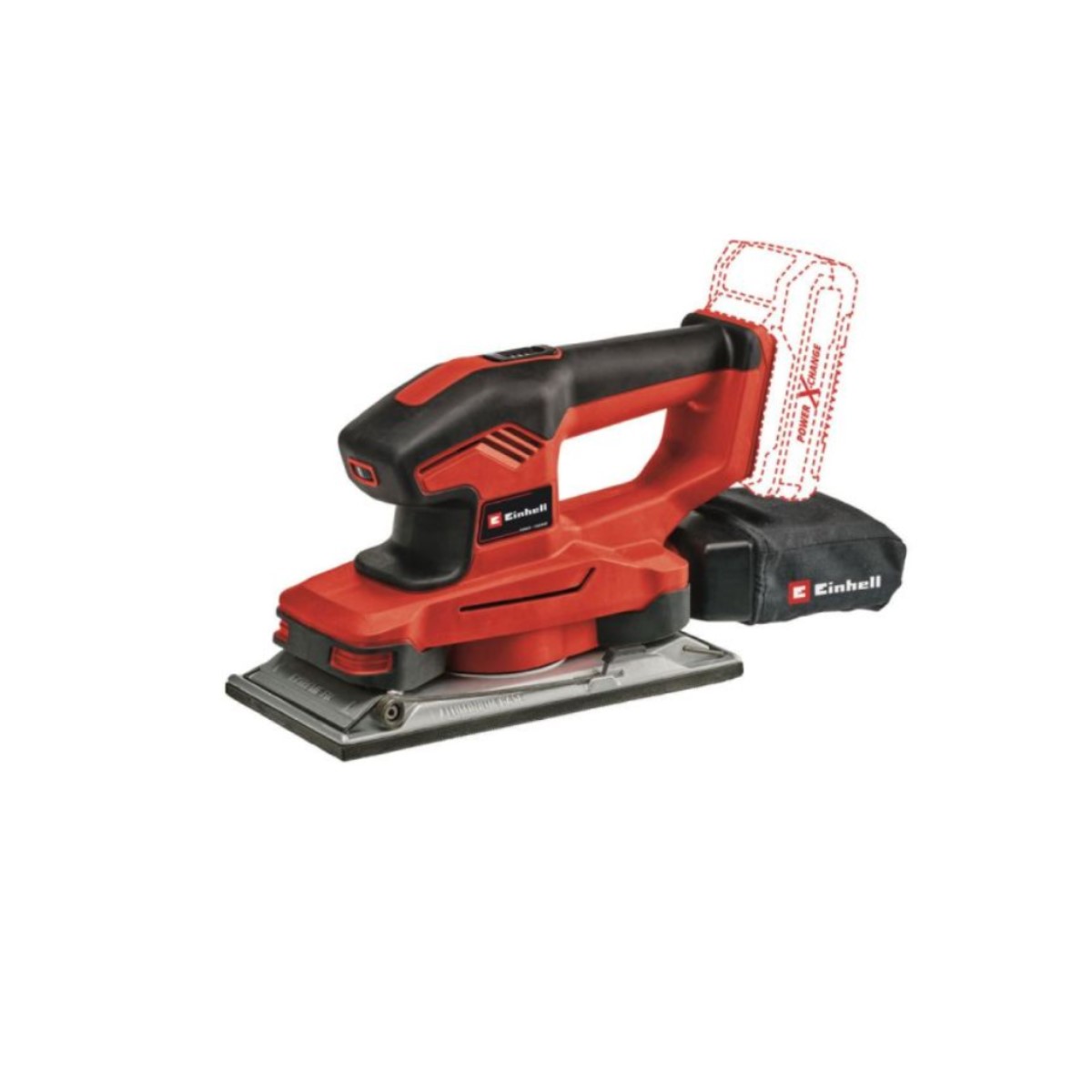 Plansliper Einhell TE-OS 18/230 Li Solo; 18 V (uten batteri og lader)