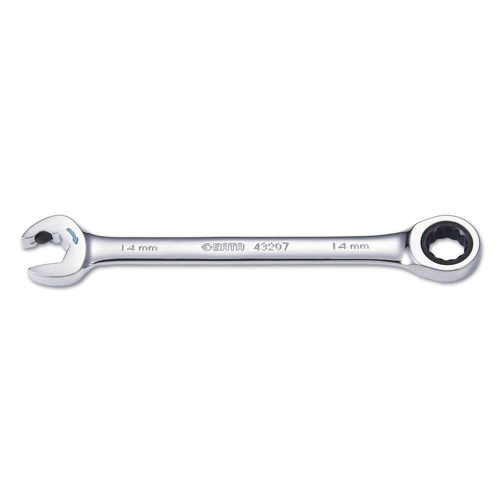 Fastnøkkel med skralle Sata ST43506; 5/8''; 208 mm