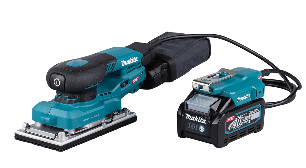 Plansliper Makita BO007CGZ; 40 V (uten batteri og lader)