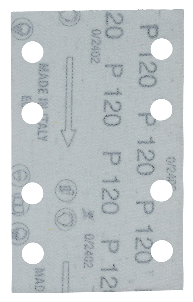 Sandpapir Makita E-23531; 80x130 mm; K120; 10 stk