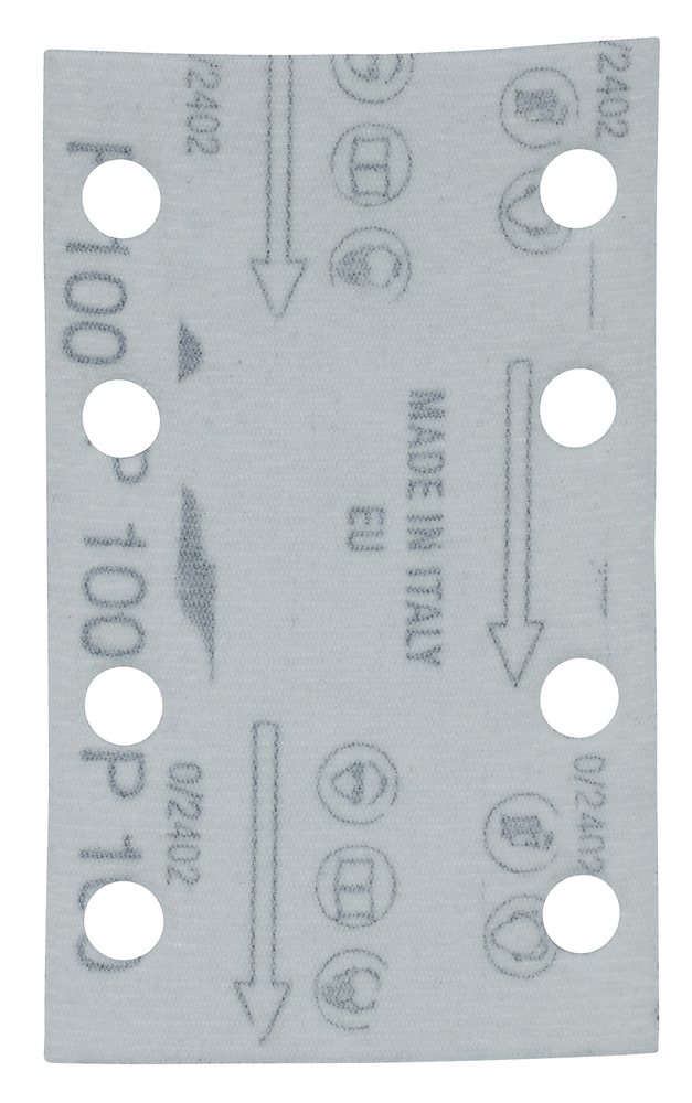 Sandpapir Makita E-23525; 80x130 mm; K100; 10 stk