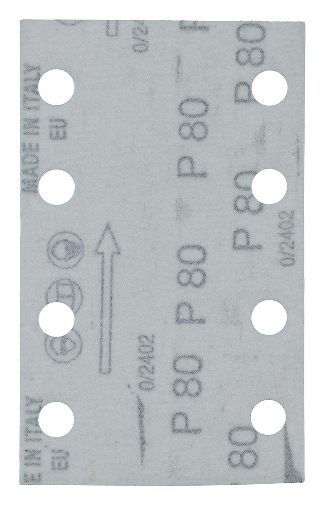Sandpapir Makita E-23519; 80x130 mm; K80; 10 stk
