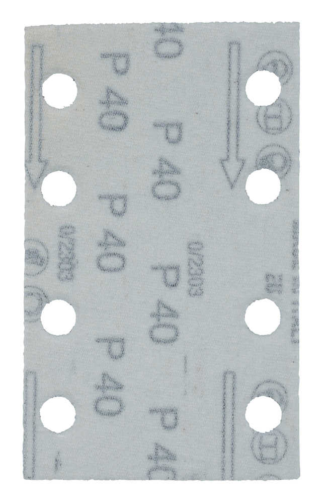 Sandpapir Makita E-23494; 80x130 mm; K40; 10 stk
