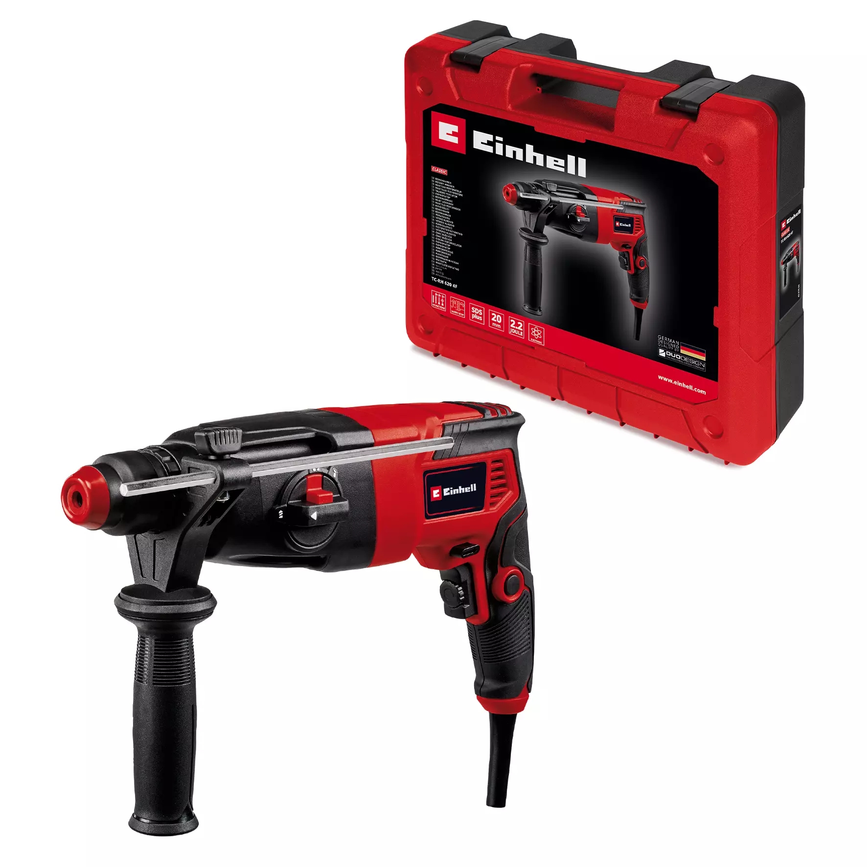 Borhammer Einhell TC-RH 620 4F; 2,2 J; 620 W